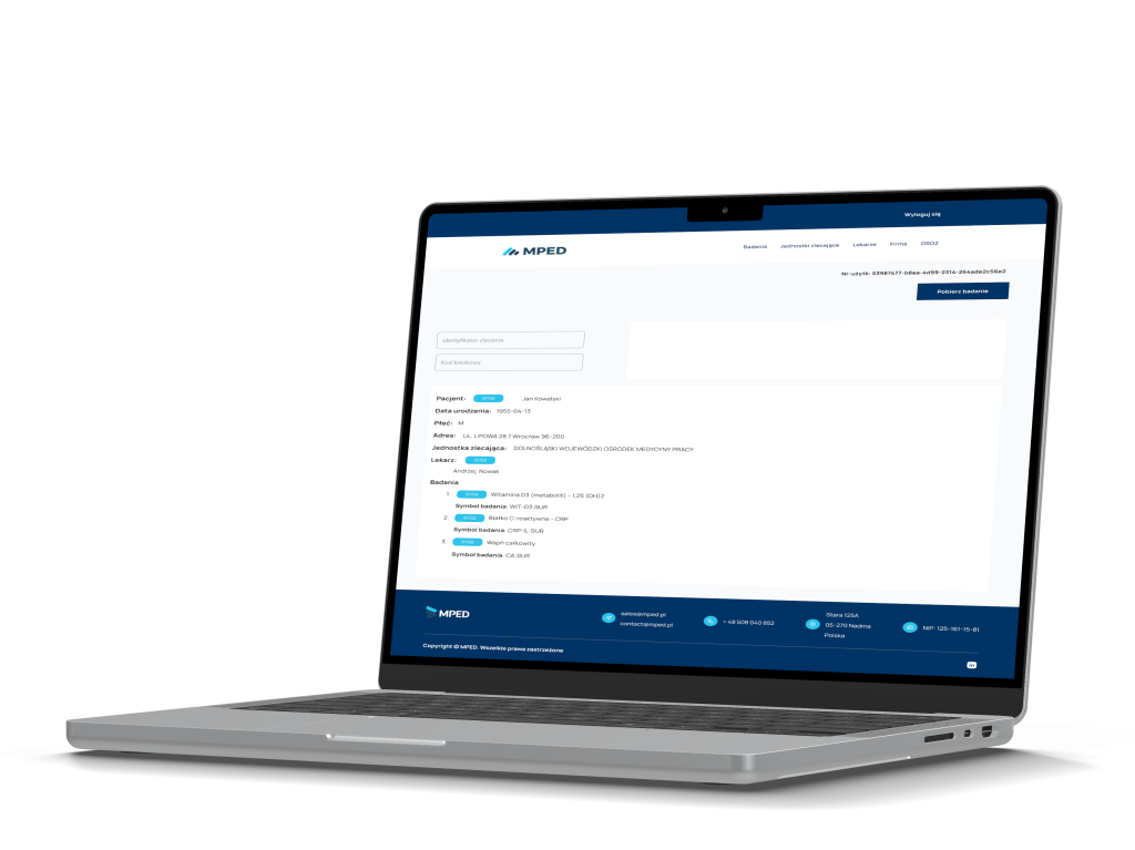 LIS and HIS integration case study interface