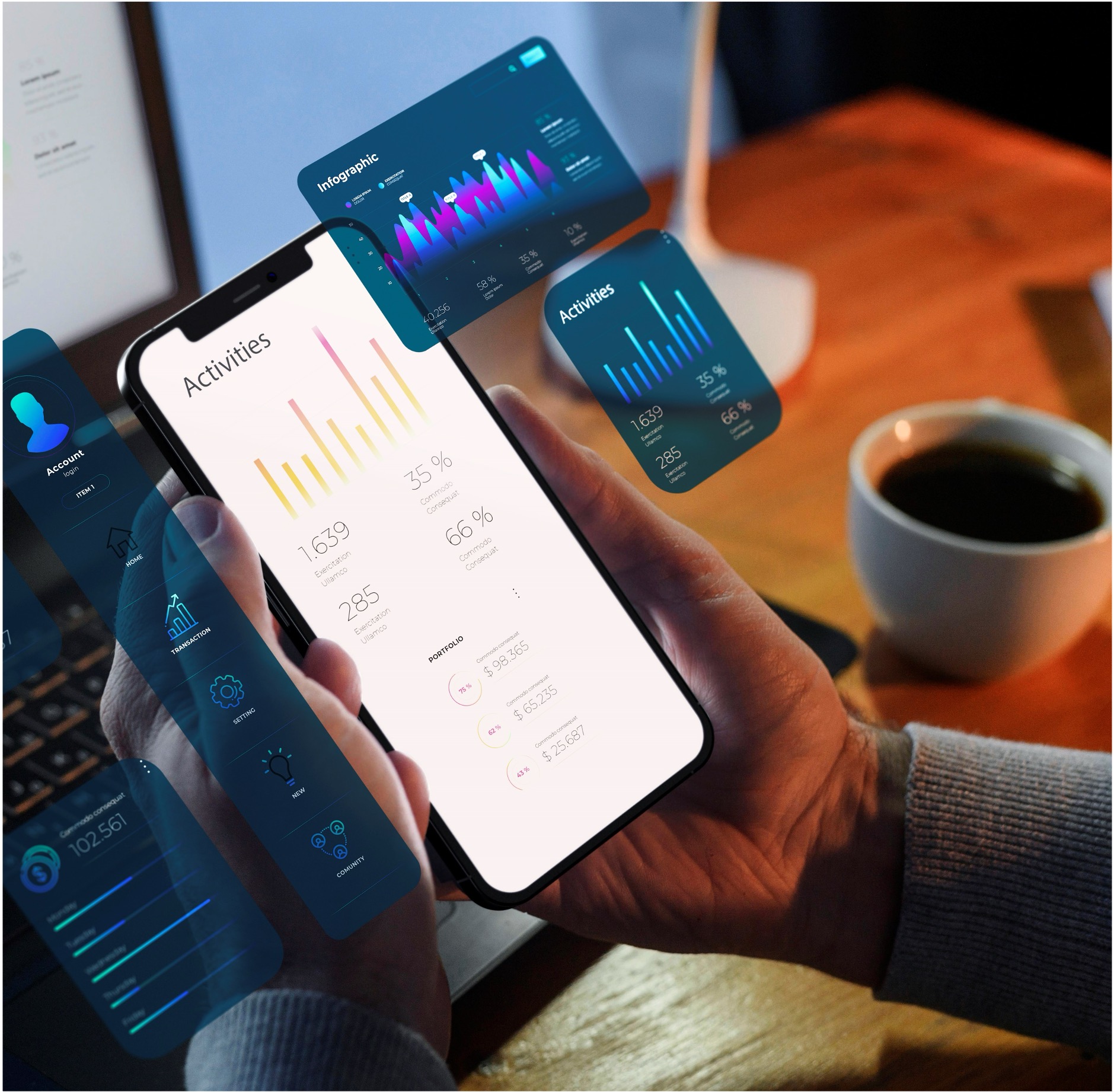 Illustrative visual for the HubSpot to NetSuite order and invoice sync case study